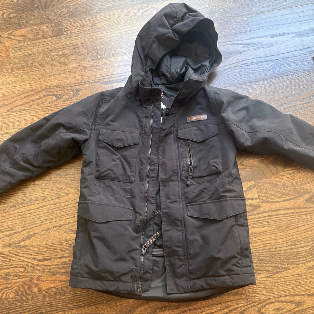 Burton Kids Black Puffer Jacket